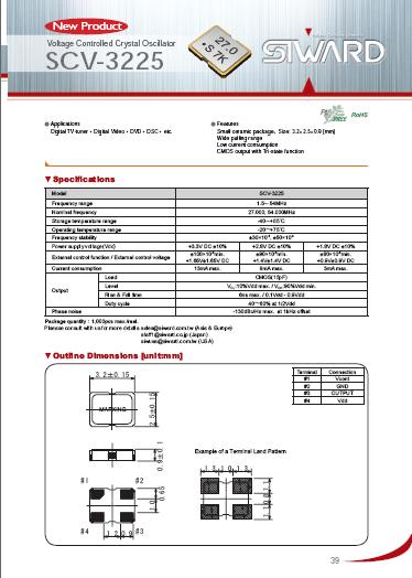 Voltage Controlled Crystal Oscillator